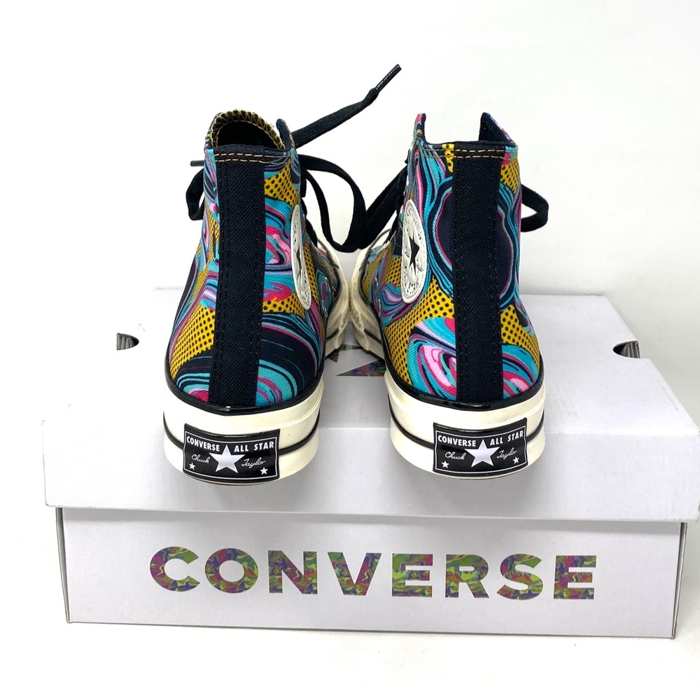 Converse CHUCK 70 Marbled All Star High Top Multicolor Canvas Women Size A00421C - Picture 4 of 10